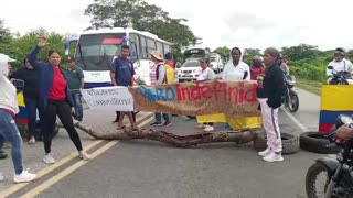 Cerrada la vía Oriental, por protesta