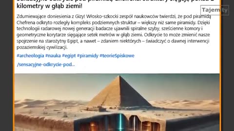 NAJNOWSZE ODKRYCIE - TAJEMNICA POD PIRAMIDAMI. GWIEZDNY DYSK I BRAMA DO GWIAZD.