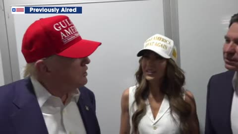 PRESIDENT TRUMP GIVES RAV'S BRIAN GLENN A SHOUTOUT TO SEC. NOEM & GOV. DESANTIS