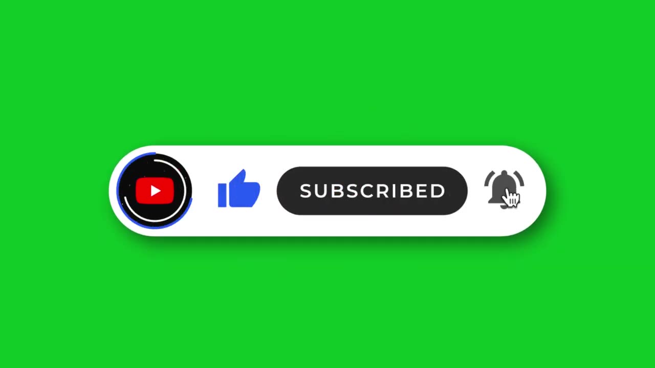 green screen subscraibe