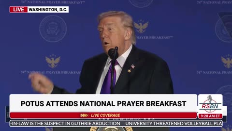 WATCH: President Trump Speaks on America 250 and Religion's Role in Creating America - 02/05/26