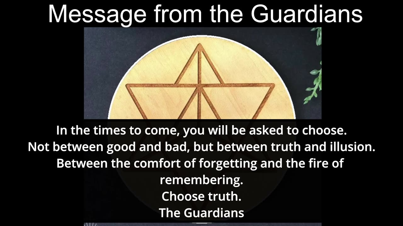 Message from The Guardians April 24 2025