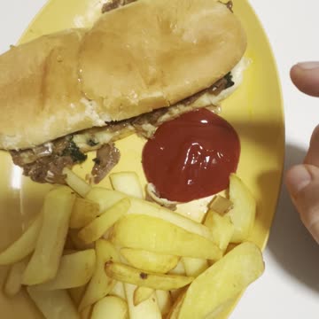 Philly cheesesteak sandwich