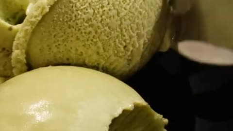 Green Tea ice cream - Soft and Sweet