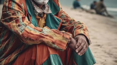 The sad clown