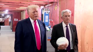 Trump visits Fed headquarters as White House pressures Powell