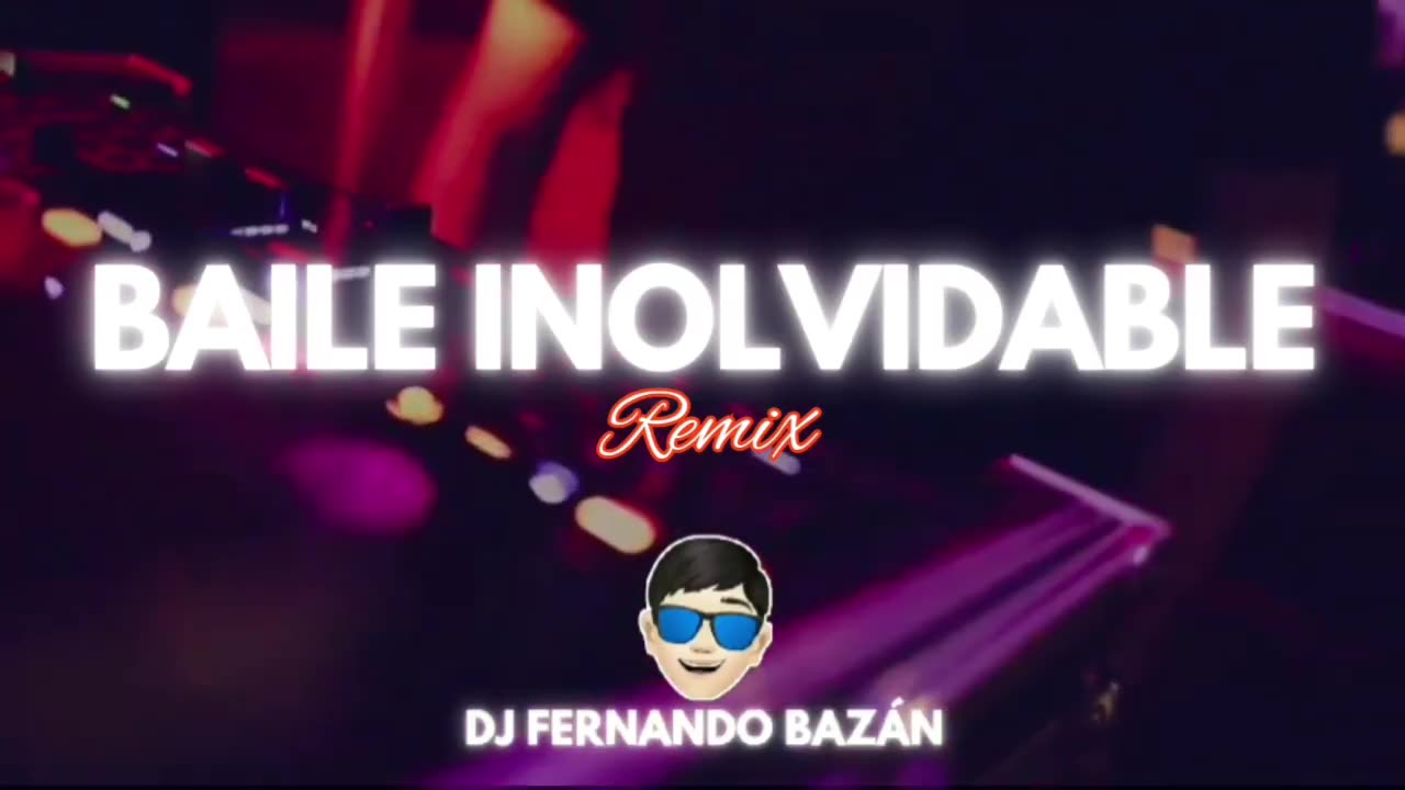 BAILE INoLVIDABLE ✘ BAD BUNNY ✘ (REMIX CACHENGUE) ✘ DJ FERNANDO BAZÁN