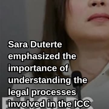 Sara Duterte holds press conference following Rodr