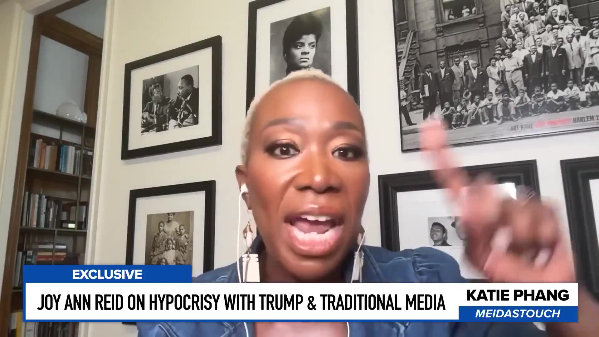 Unemployed Joy Reid says President Trump has magical doctors that lied about him