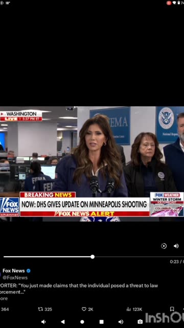 Info about Shooting by Federal Agents