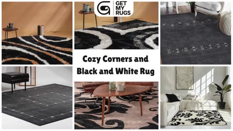 Office Benefits of Black and White Rug – GetMyRugs