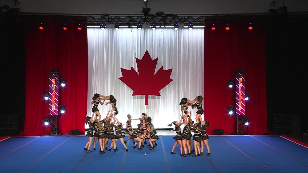 CheerForce All Stars Gollden Girls Nationals 2025 day 1