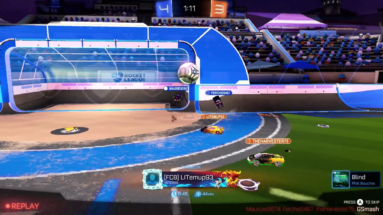 #RocketLeague Ranked Mode Match One: Salty Shores
