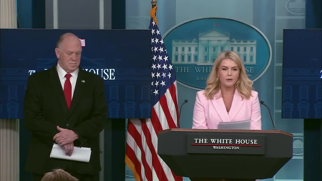 White House Press Secretary Karoline Leavitt drops ASTONISHING statistics during press briefing
