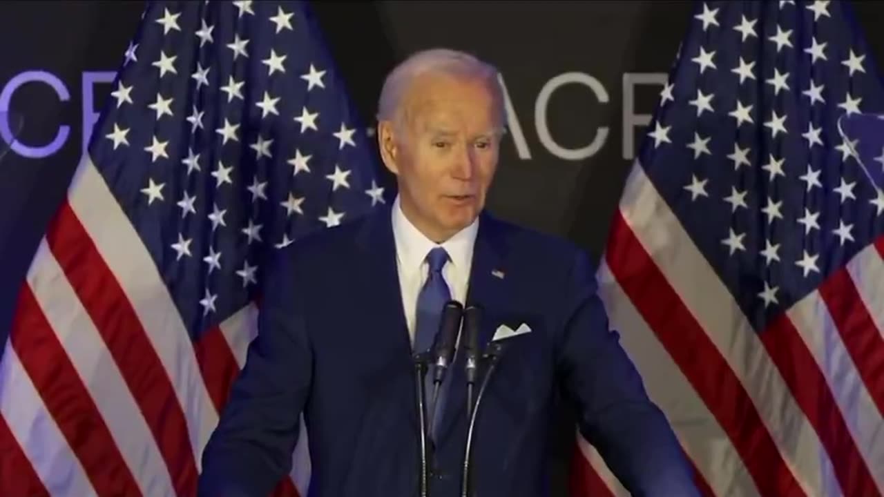 Joe Biden Recalls The First Time He Saw 'Colored Kids' In First Post-Presidency Speech