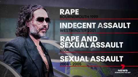 Russell Brand pleads not guilty to sexual assault charges - 7NEWS Australia