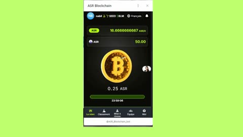 BIG MINING MINI APP BOT TELEGRAM ASR BLOCKCHAIN