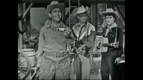 Portrait Format ~ Elvis Presley & Steve Allen – Range Roundup Sketch (Full, 1956 Steve Allen Show)