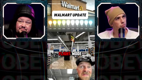 ⚠️WALMART changing LIGHTS in STORES to Blue 10k KELVIN Light to Change your MIND⚠️ 