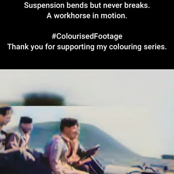 US Military Jeep Performance Test #ColourisedHistory