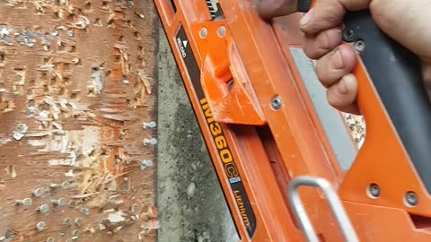 How to fix and service a Paslode IM 360 Gas powered nail gun.