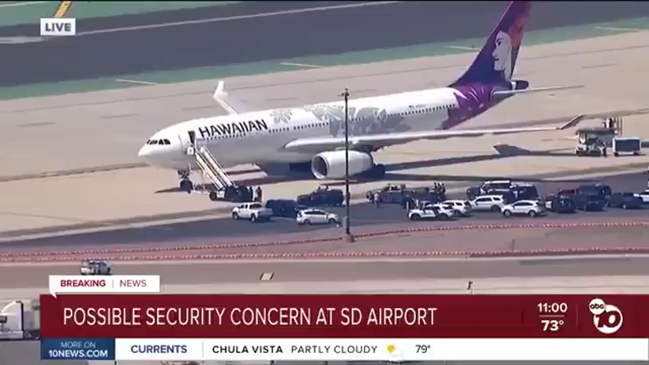 SAN DIEGO (FOX 5/KUSI) — A Hawaiian Airlines flight departing for Honolulu