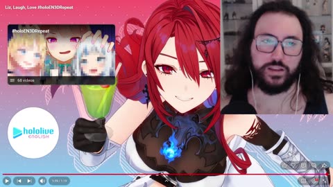 Liz, Laugh, Love #holoEN3DRepeat Hololive Reaction