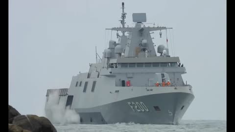 Tamandaré ao Mar! Primeira saída da F200 Tamandaré