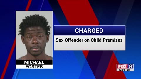 Black sex offender charged after going into Randolph County elementary school