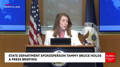 State Dept Spokesperson Tammy Bruce Discusses The Upcoming Negotiations With Russia And Ukraine