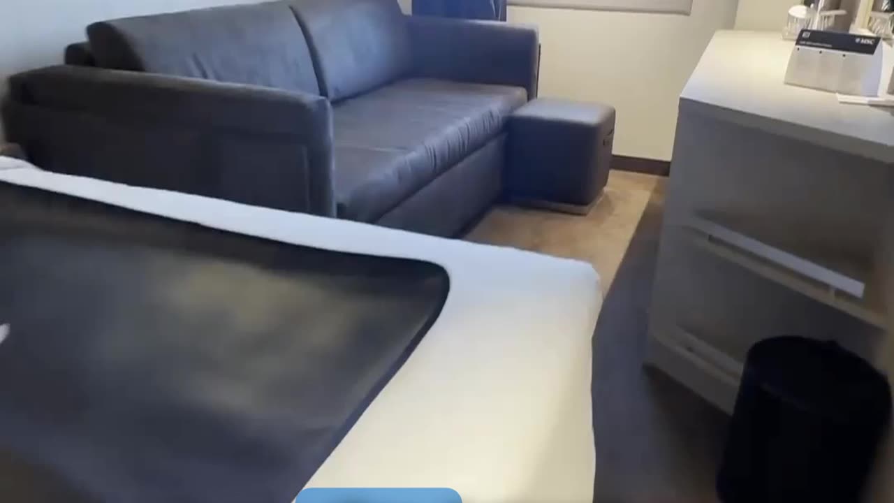 MSC World America First Look! Deluxe Oceanview | Tall Man's Cruise Adventures