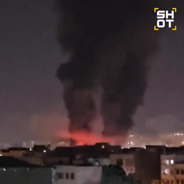 Explosions and a fire broke out at Iran's Mehrabad Airport