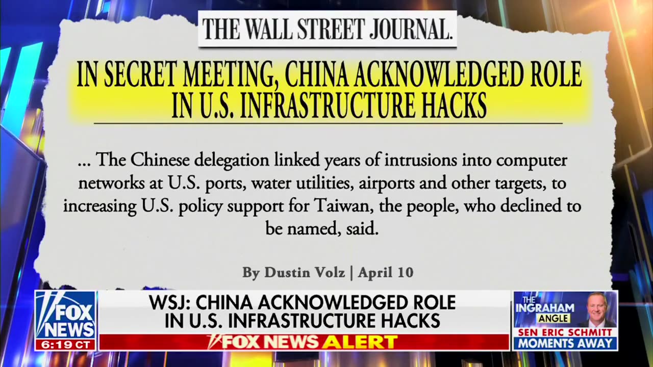 Josh Hawley Says Liberals 'Going Crazy' Because They Know Trump Is Right On China