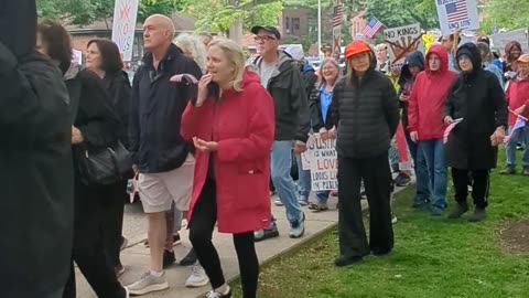Stamford, CT, No Kings March (6/14/25)