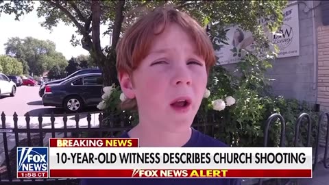 10-Year-Old Boy Says Friend Took a Bullet After Jumping on Top of Him In Catholic Church Shooting