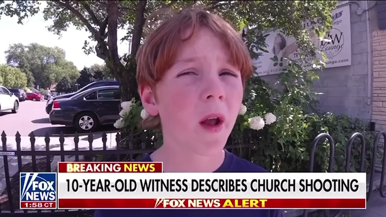 10-Year-Old Boy Says Friend Took a Bullet After Jumping on Top of Him In Catholic Church Shooting