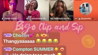 Charm School girls get 90 seconds to "Pop their shit" 9/2/25 #bigoclipandsip