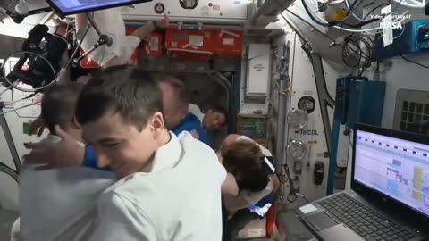 SpaceX Crew-11 Dragon Arrives At The Space Station