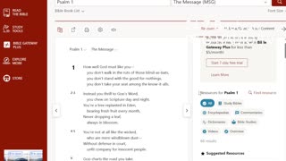 psalm message 1