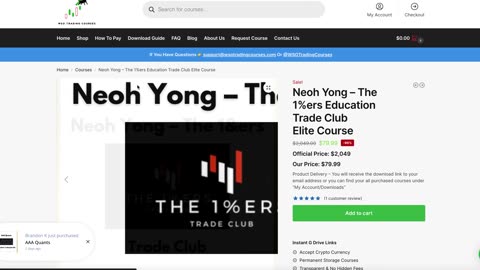 Neoh Yong Malaysian 1%ers Forex Trader Elite Club (Full Course) Review