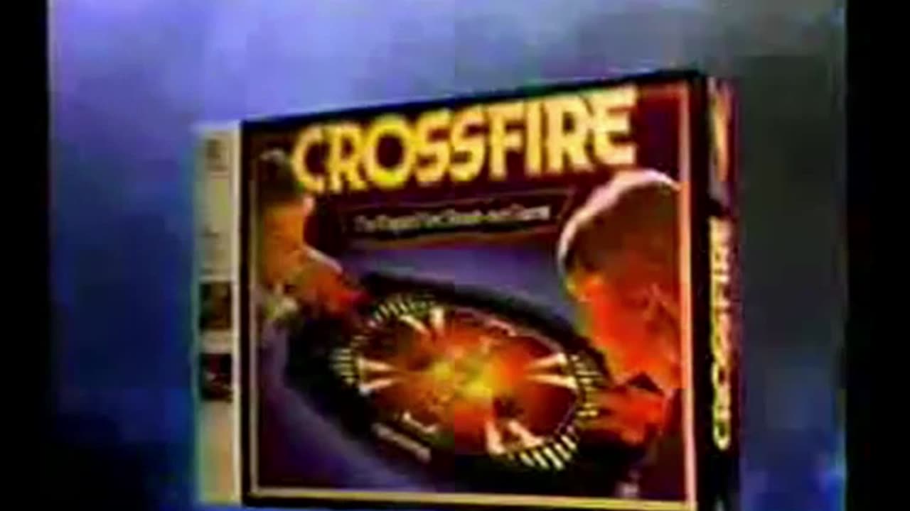 Cross Fire Board Game - 1990's Ad