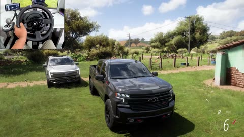 Chevrolet Silverado _ Ford F150 Lightning _ OFFROAD CONVOY _ Forza Horizon 5