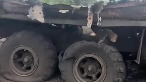 🔥🚛 Ukraine Russia War | POV Footage of Destroyed Ukrainian Truck on Frontline | RCF