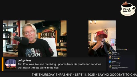 THE THURSDAY THRASHIN' - SEPT 11, 2025 - SAYING GOODBYE TO CHARLIE KIRK