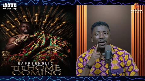 King Sarkodie explains why the time is right for "Rapperholic Homecoming" in Kumasi.