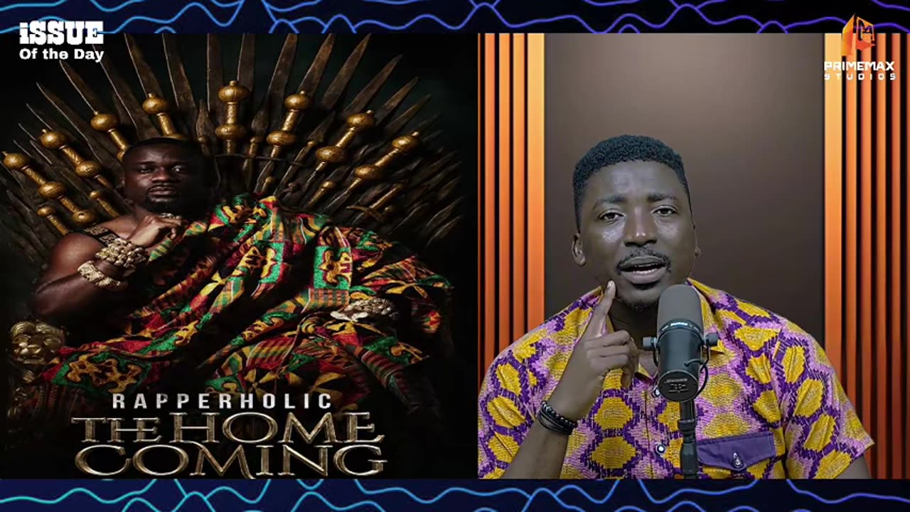 King Sarkodie explains why the time is right for "Rapperholic Homecoming" in Kumasi.