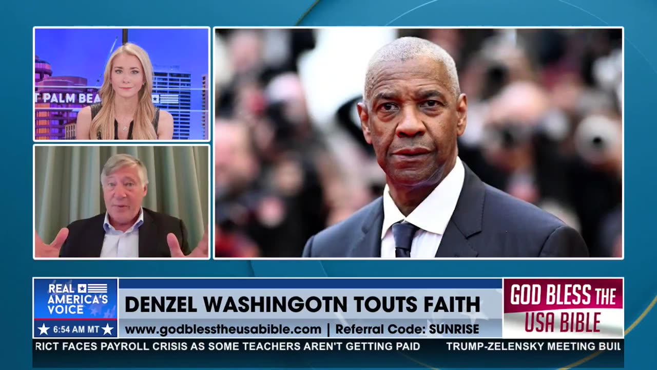 DENZEL WASHINGTON SPEAKS ON HIS FAITH AND CANCEL CULTURE