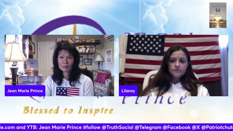 LilaRay on "Inspired Blessings with Jean Marie Prince"