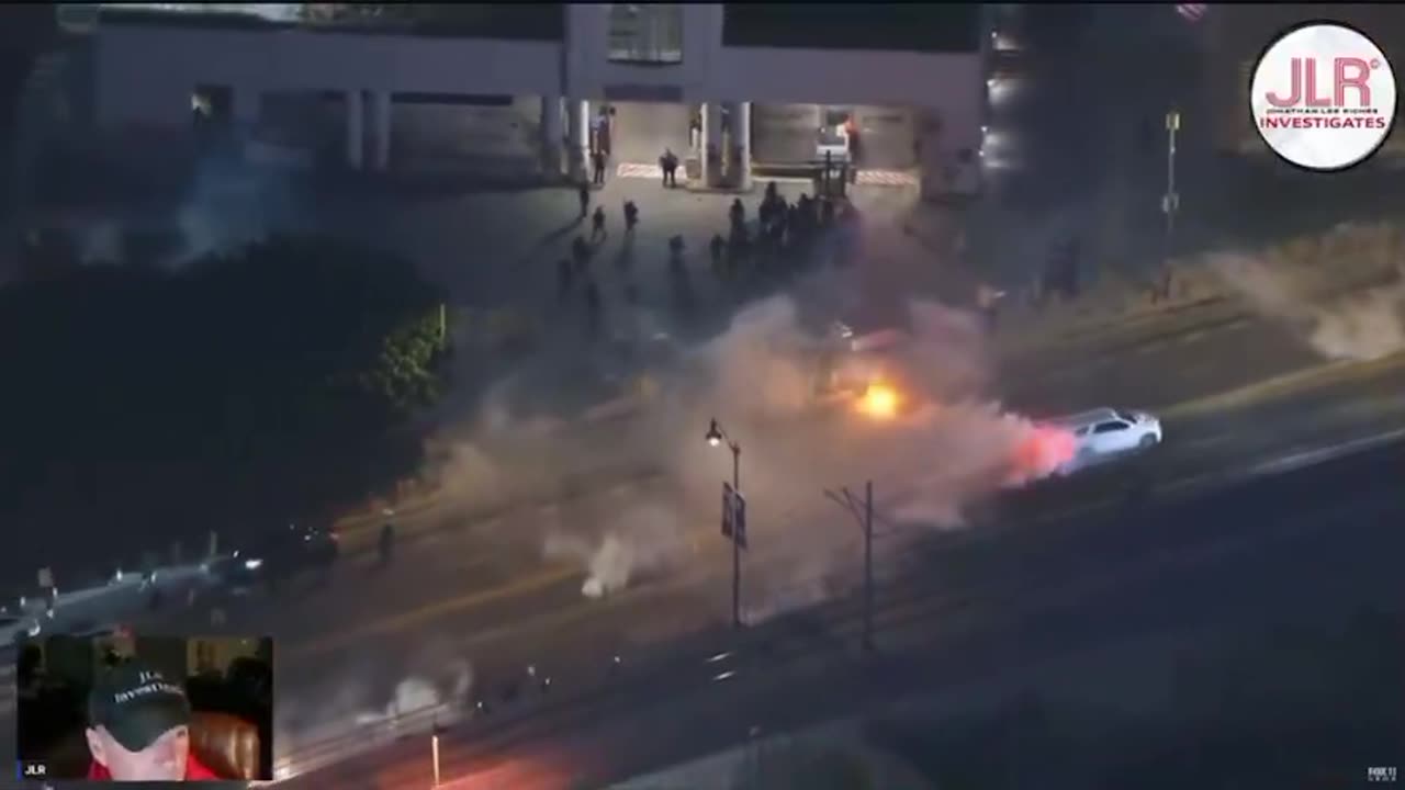 National Guard Rolls Out, L.A. California