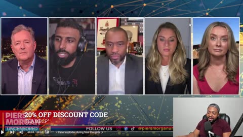 WOKE Black Academic LOSES HIS MIND Over Piers Morgan DARING White Woman To Say N Word Live On Air!